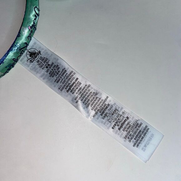 Disney Parks Epcot United Kingdom Alice In Wonderland Minnie Mouse Ears Headband - Picture 4 of 7